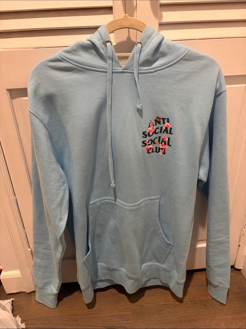 Anti Social Social Club Kkoch Hoodie Blue